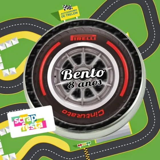 Latinhas Personalizadas Festa Corrida Fórmula 1