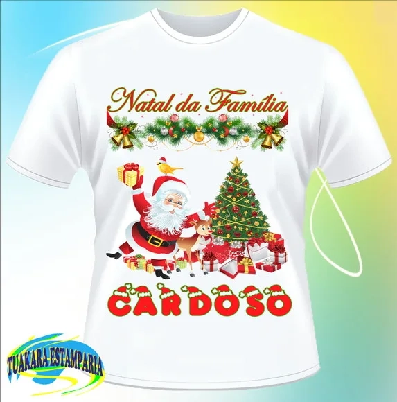 Camiseta Natal Família 02
