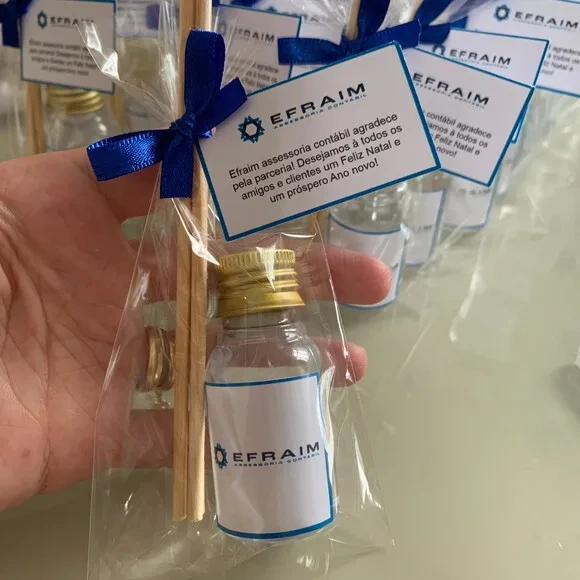 Brinde Corporativo Aromatizador com Logo Contabilidade