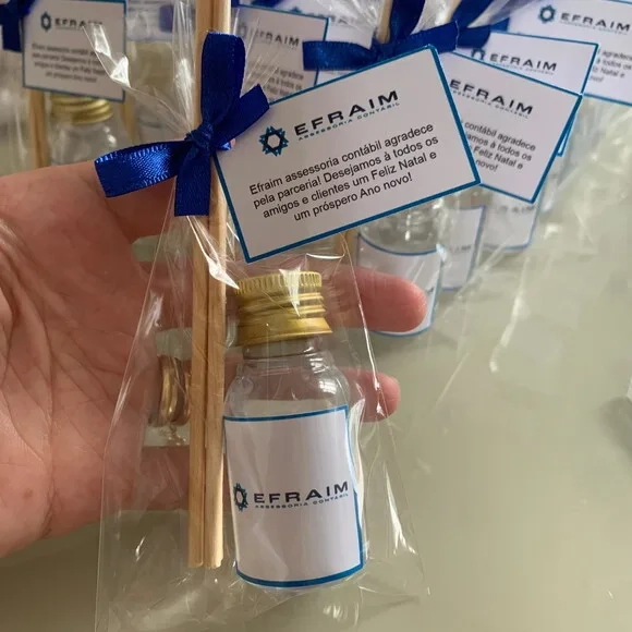 Brinde Corporativo Aromatizador com Logo Contabilidade