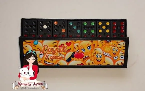 Dominó Personalizado Emoji Emotical