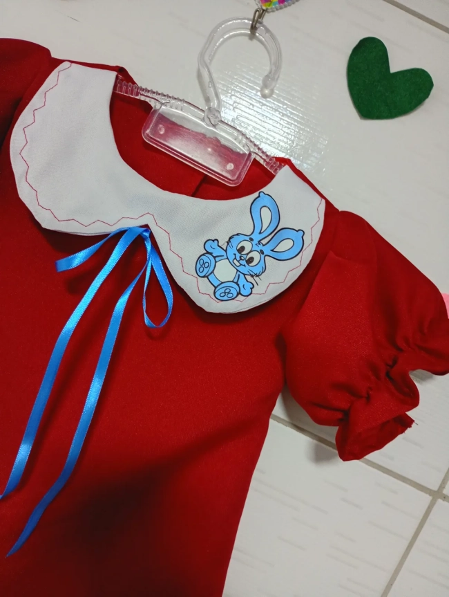 Vestido da Mônica.