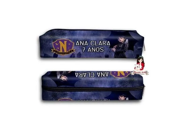 Estojo Personalizado Wandinha