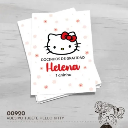Adesivo Tubete Hello Kitty - 00920