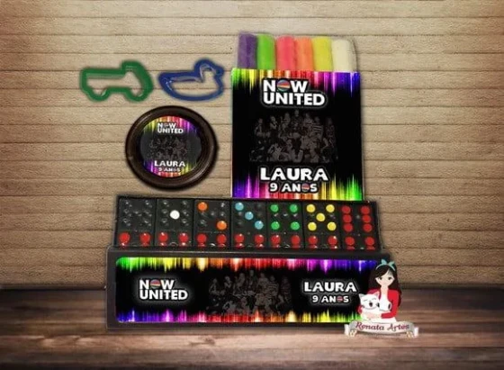 Kit Brincadeira Personalizado Now United