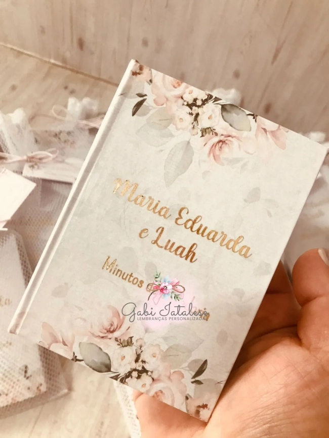 Lembrança  Livrinho Minutos de Sabedoria Personalizado