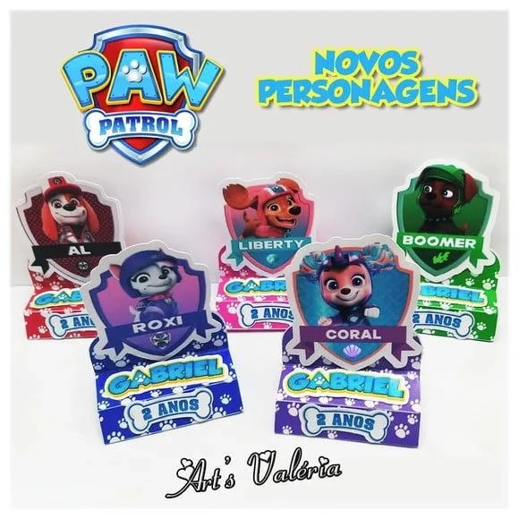 Porta Bis Duplo da Patrulha Canina- Cada
