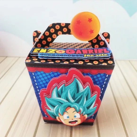 Kit 60 Lembrancinhas Dragon Ball Z