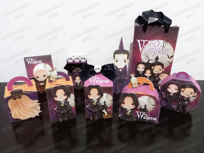 ARQUIVO DE CORTE WANDINHA FAMÍLIA ADDAMS