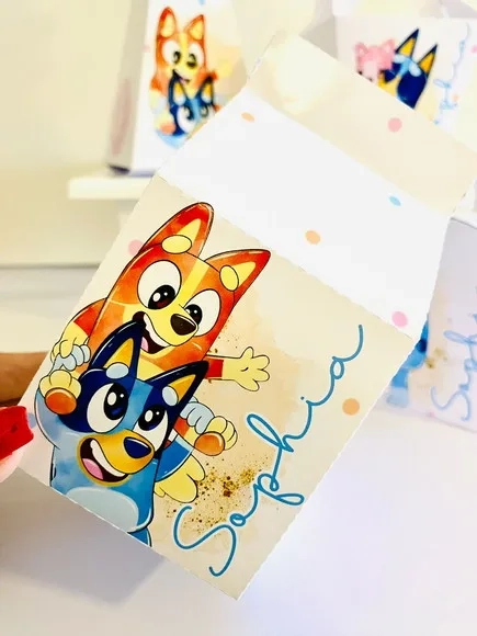 Kit 30 Lembrancinhas Bluey