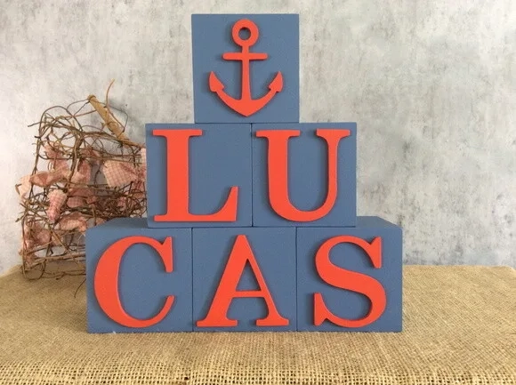 Cubos 8x8cm MARINHEIRO