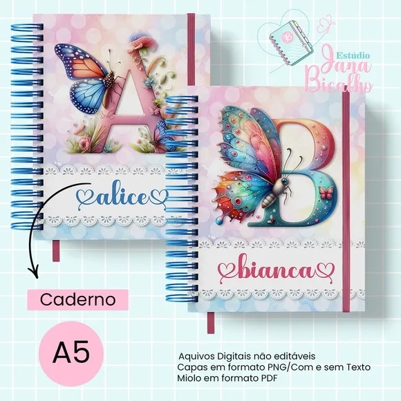 Caderno ou Agenda Personalizada