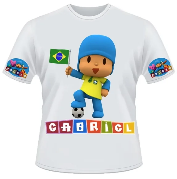 Camiseta Pocoyo Brasil