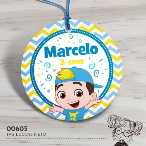 Tag Redonda Luccas Neto - 00605