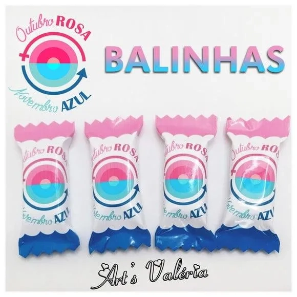 Bala Outubro Rosa - Valor Unitário