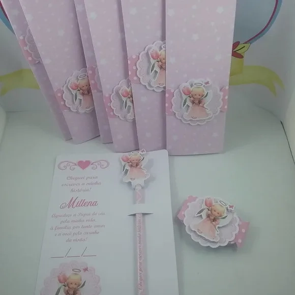 Card Envelope com Lápis Maternidade