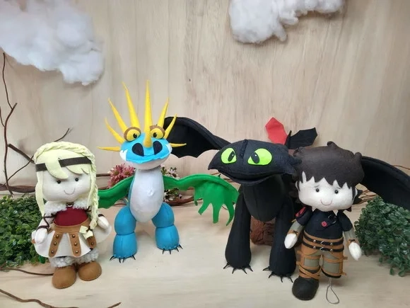 Kit Como Treinar seu Dragão