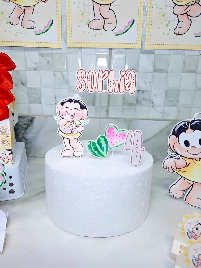 Kit Festa Completo Personalizado (Só um bolinho) - Magali (Fazemos outros temas)