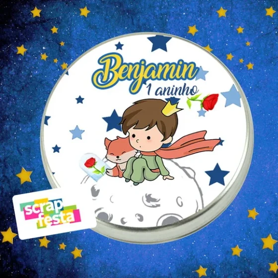 Latinhas Personalizadas o Pequeno Príncipe Cute