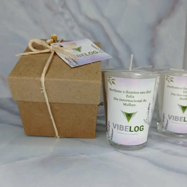 50 Vela Aromática no Copo Lembrancinha Personalizada Formatura, Batizado, Casamento, Corporativo e etc. Fazemos Qualquer Tema