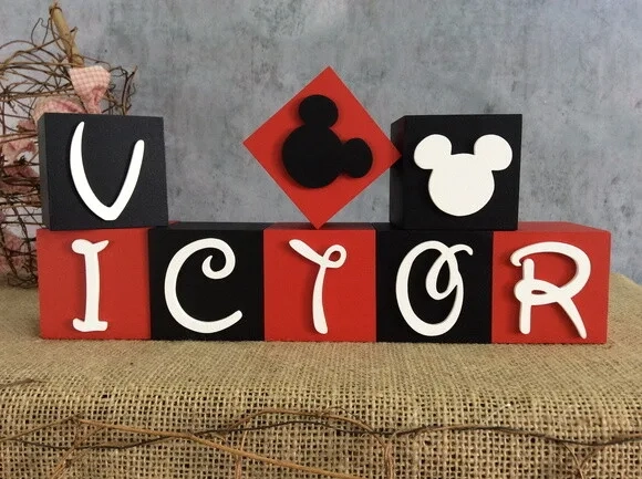 Cubos Decorativos DISNEY 6x6cm
