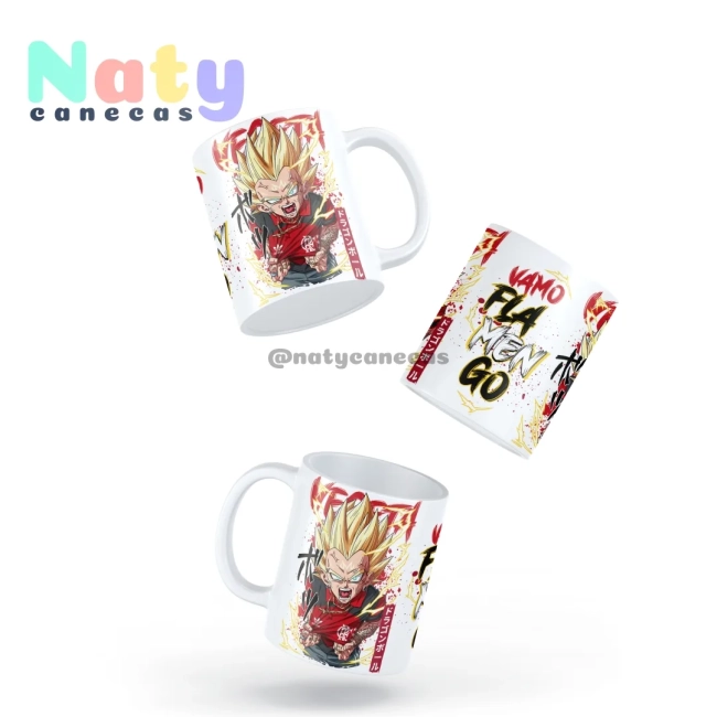 Caneca Personalizada Vegeta Torcedor