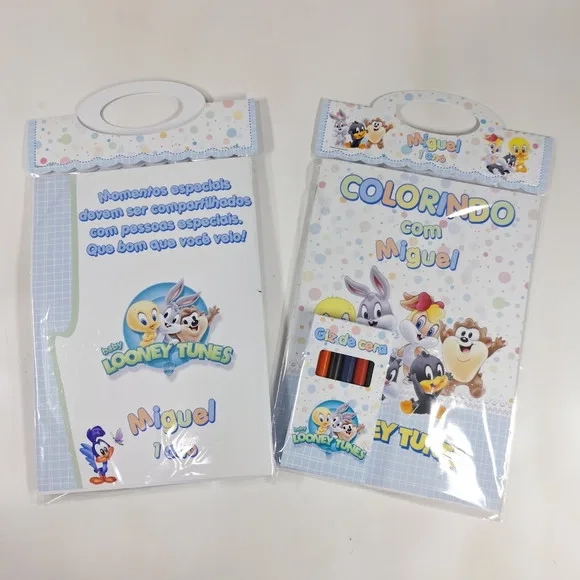 Kit Pintura Personalizado - Baby Looney Tunes14x20