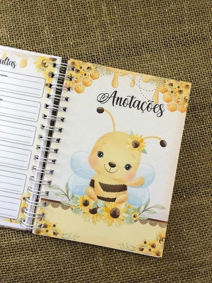 Caderneta de Saúde / Vacinação Personalizada - Abelha Fofa