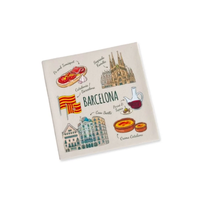 Imã Decorativo Lembrança - Barcelona
