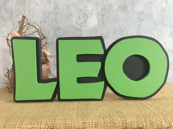 Jurassic Park - Letras de MDF -Nomes