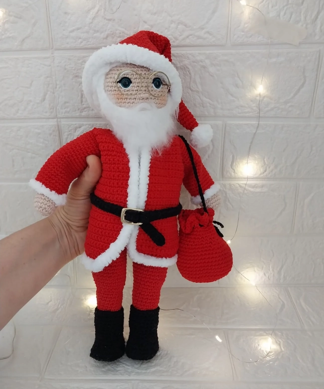 Papai Noel Amigurumi