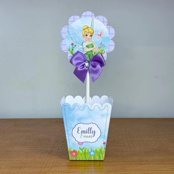 PEGUE E MONTE - Centro de Mesa SININHO TINKER BELL - Decoração de Festa | Lembrancinhas | Aniversário | Personalizados