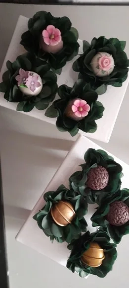 Forminhas para Doces Verde Musgo