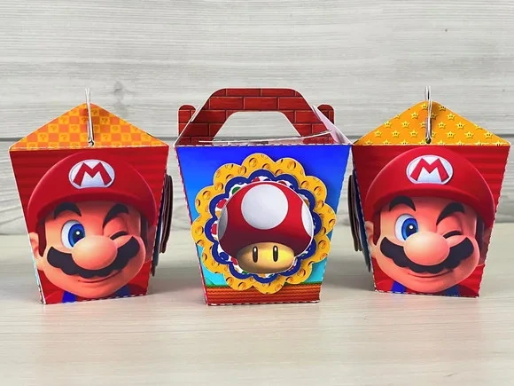 Kit 30 Lembrancinhas Mario Bros