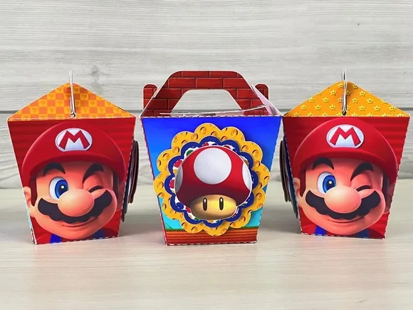 Kit 30 Lembrancinhas Mario Bros
