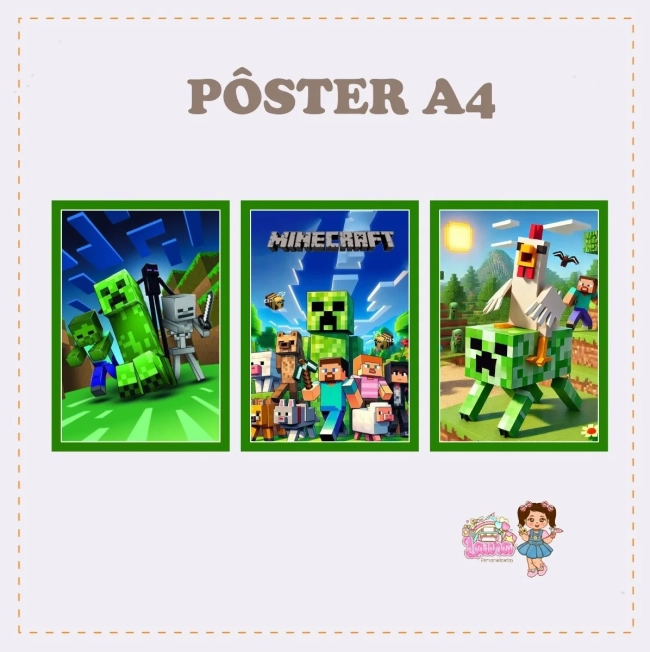 Kit Festa Só Um Bolinho MINICRAFT MENINO - Decoração de Festa