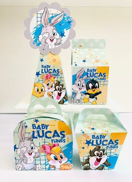 Kit 30 Lembrancinhas Looney Tunes