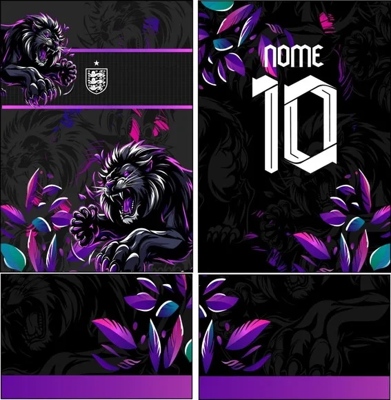 Arte Vetor Camisa Interclasse Leão Mod-798
