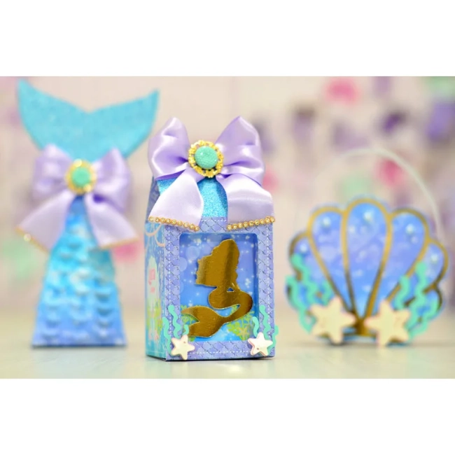 Kit Lembrancinhas Sereia Dourada