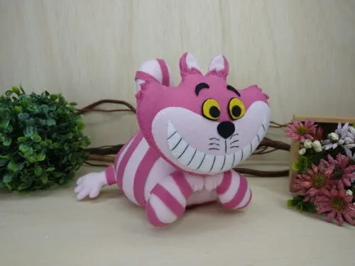 Gato da Alice no País das Maravilhas em Feltro