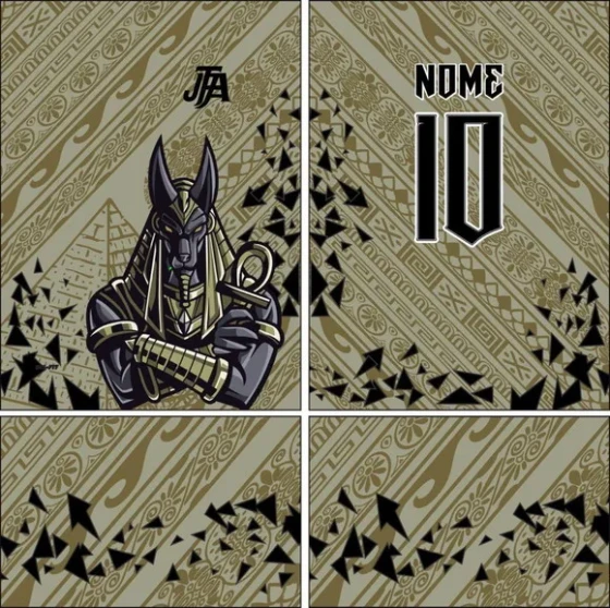 Arte Vetor Camisa Interclasse Anubis Mod-712