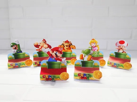 Kit 30 Lembrancinhas Mario Bros