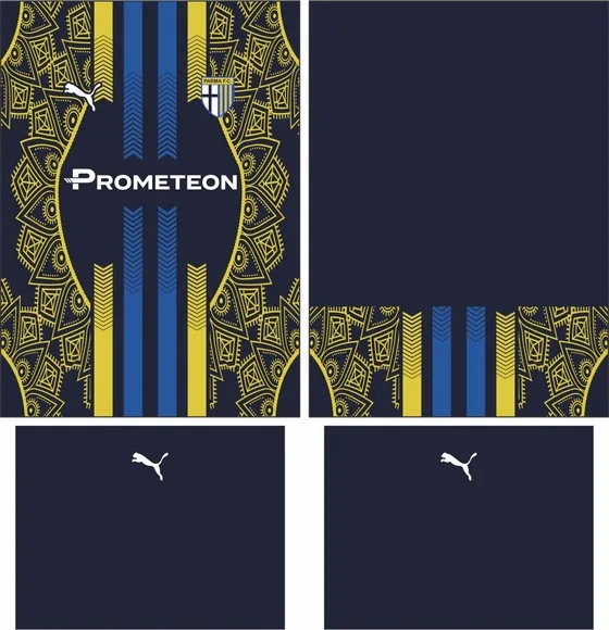 Arte Vetor Camisa Parma Calcio Concept 2025