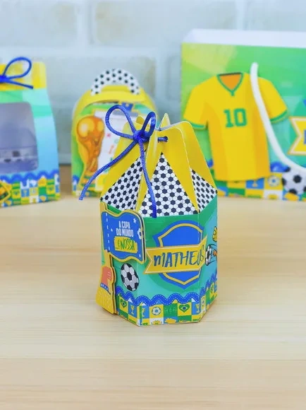 Kit 30 Lembrancinhas Copa do Mundo