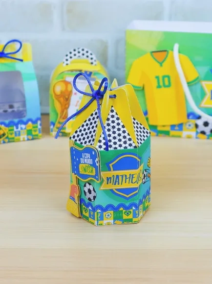 Kit 30 Lembrancinhas Copa do Mundo
