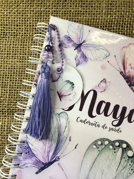 Caderneta de Saúde / Vacinação Personalizada - Borboletas