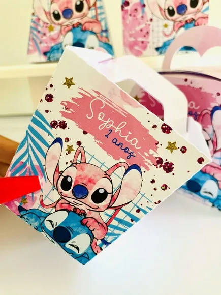 Kit 30 Lembrancinhas Stitch