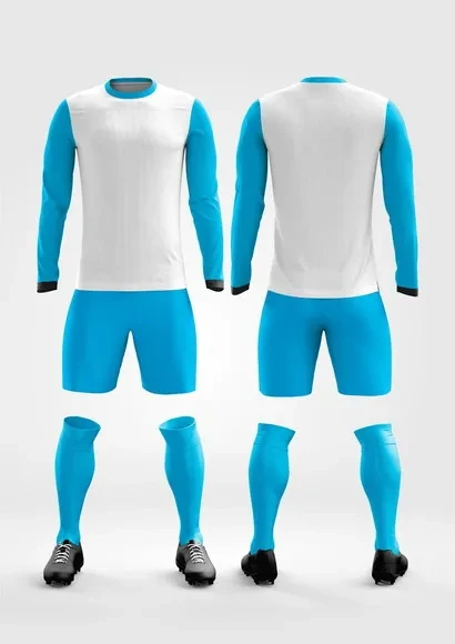 Mokunp Uniforme Esportivo Manga Longa Coreldraw -yellow