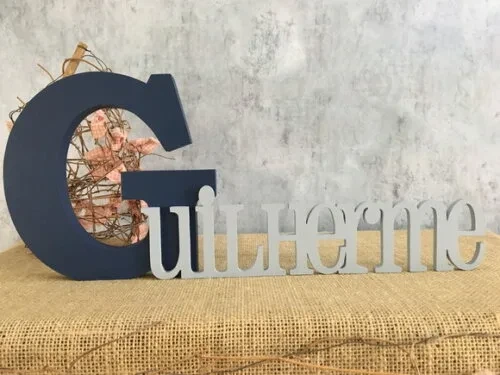 Letras Decorativas em MDF PERSONALIZADO 18cm
