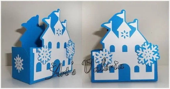 Castelo Frozen - Caixa